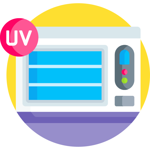 Coloriage de stérilisateur UV ultra-violet à imprimer