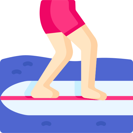 Coloriage de surf à imprimer: planches, sports et compétition en couleur!