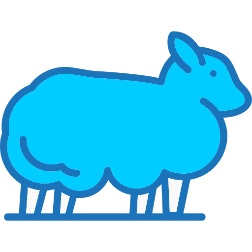 Coloriage de mouton à imprimer: explore la faune des mammifères!