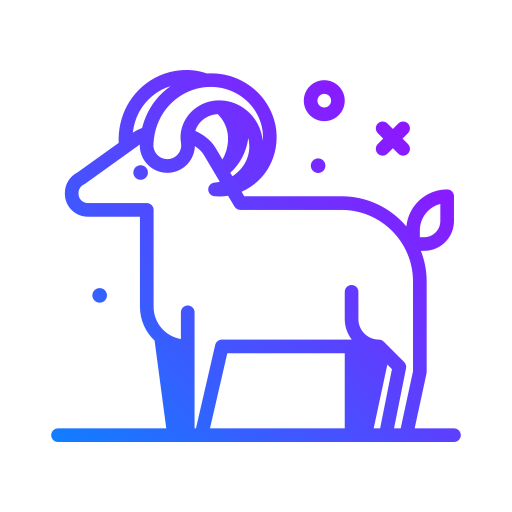 Coloriage de mouton mammifère à la ferme à imprimer