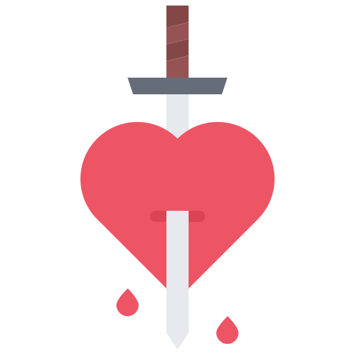 Coloriage épée art et désign du sang