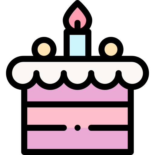 Coloriage fête anniversaire et fête boulangerie