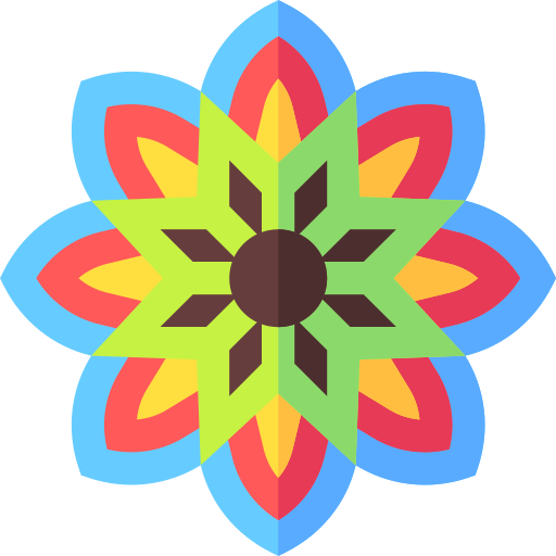 Coloriage fleur culture spirituel