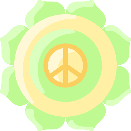 Coloriage fleur formes et symboles mandala