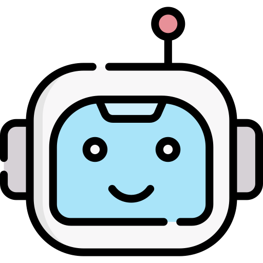 Coloriage futur chatbot robotique
