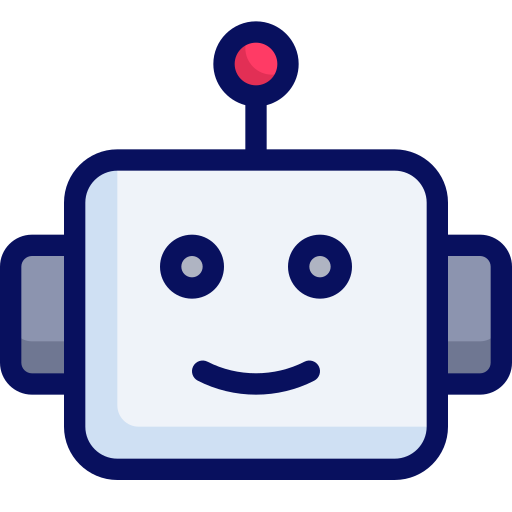 Coloriage futuriste robot bot
