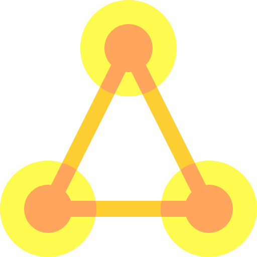 Coloriage géométrique forme triangle