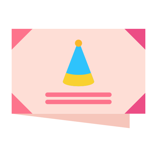 Coloriage invitation d'anniversaire enveloppe carte d'anniversaire