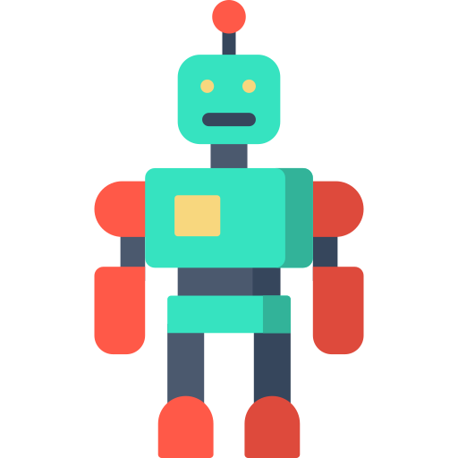 Coloriage jouet robot la technologie