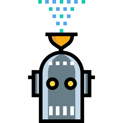 Coloriage la technologie robot avatar