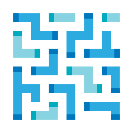 Coloriage labyrinthe forme géométrique figure