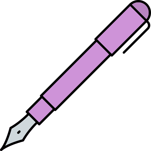 Coloriage l'écriture stylo éducation