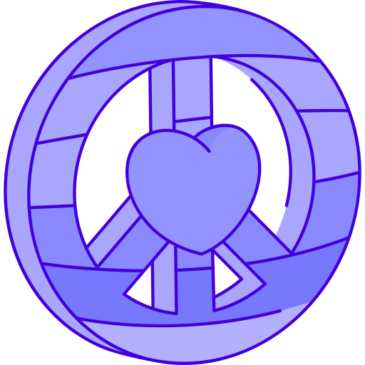 Coloriage lgbt cœur formes et symboles