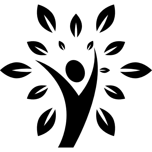 Coloriage logo logotype mode de vie