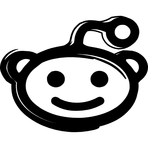 Coloriage logo reddit logo reddit