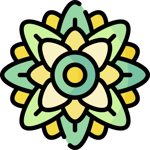 Coloriage mandala fleur spirituel
