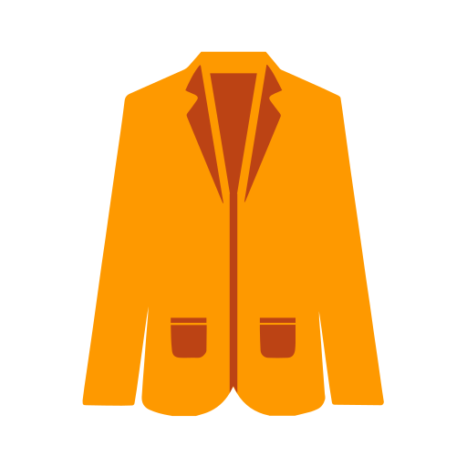 Coloriage manteau pardessus vêtements