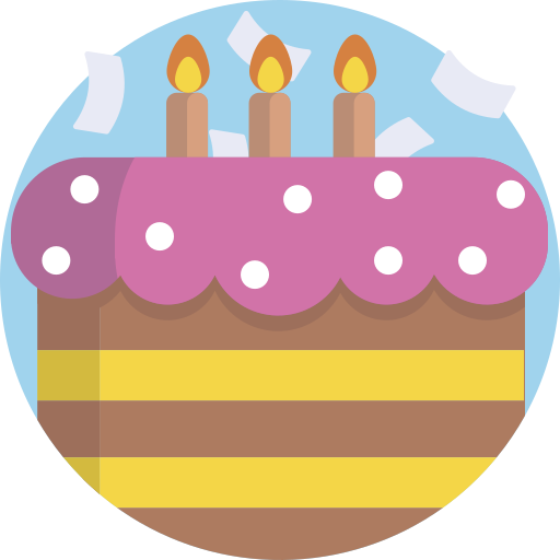 Coloriage nourriture et restaurant anniversaires gâteaux