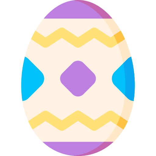 Coloriage œuf de pâques christianisme pâques
