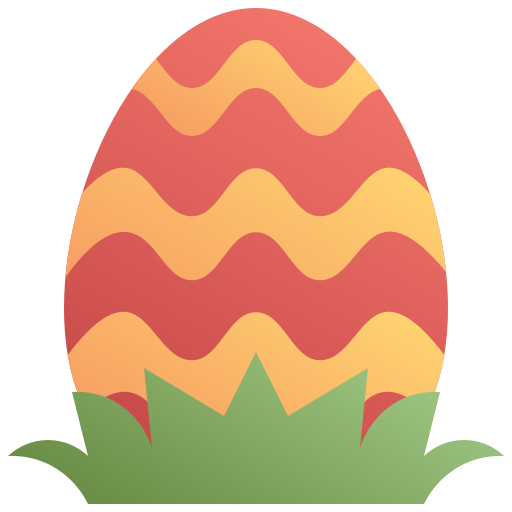Coloriage œuf de pâques décoration religion
