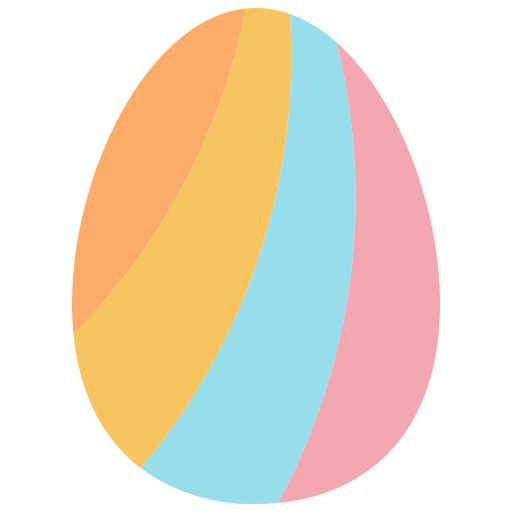 Coloriage œuf de pâques jour de pâques art