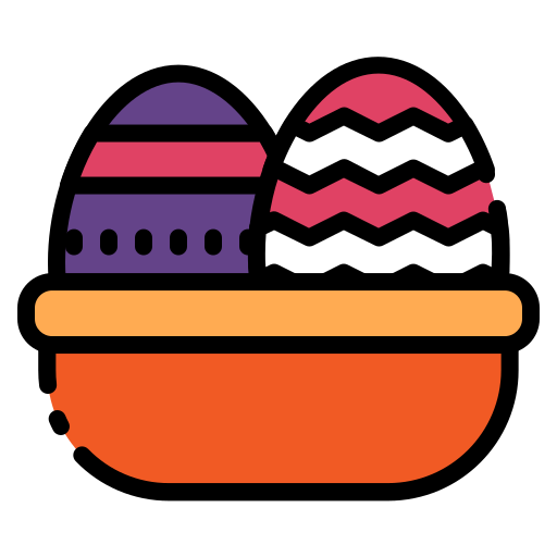 Coloriage œuf de pâques jour de pâques fête