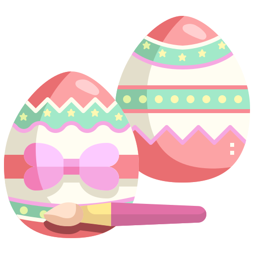 Coloriage oeuf décoration œufs de pâques