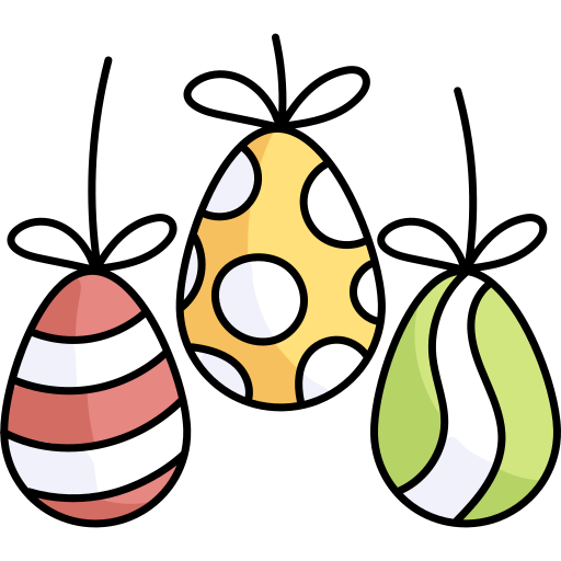 Coloriage oeuf œufs de pâques nourriture et restaurant