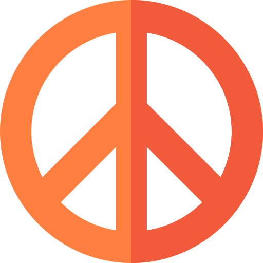 Coloriage pacifisme symbole paix