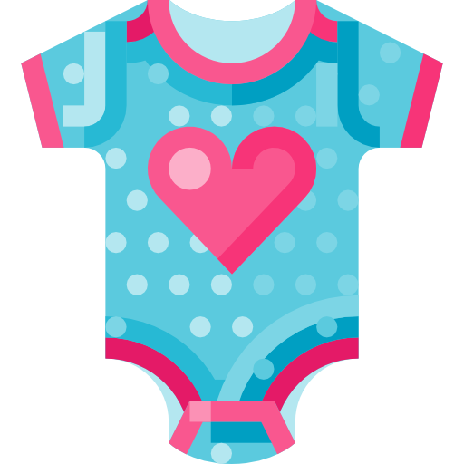 Coloriage pijama vêtements de bébé mode