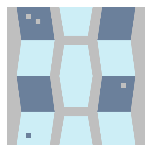 Coloriage rectangles texture architecture