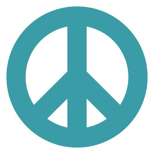 Coloriage signe de paix paix symbole de la paix