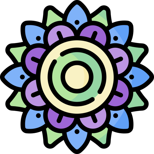 Coloriage spirituel mandala des cultures