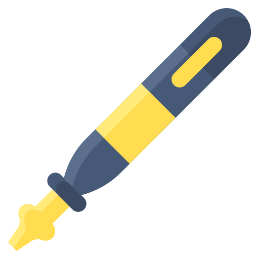 Coloriage stylo à encre outil stylo art