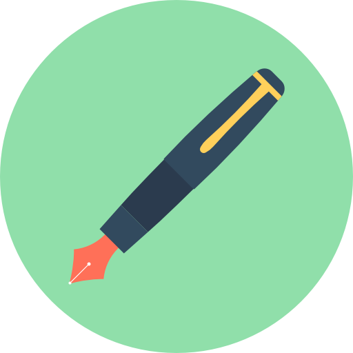 Coloriage stylo stylo plume signature