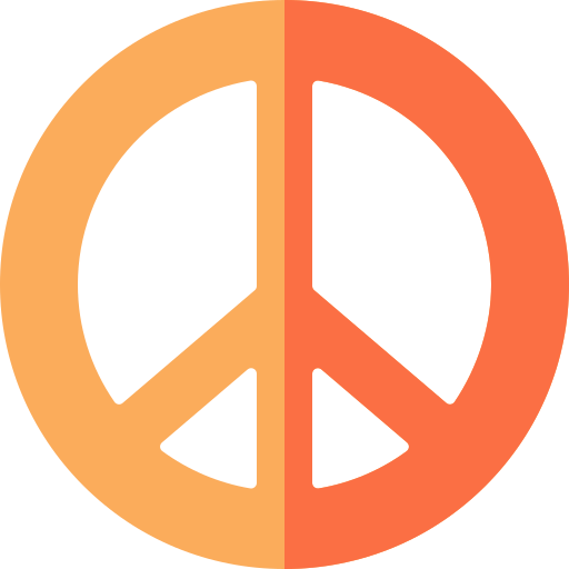 Coloriage symbole de la paix des cultures formes et symboles