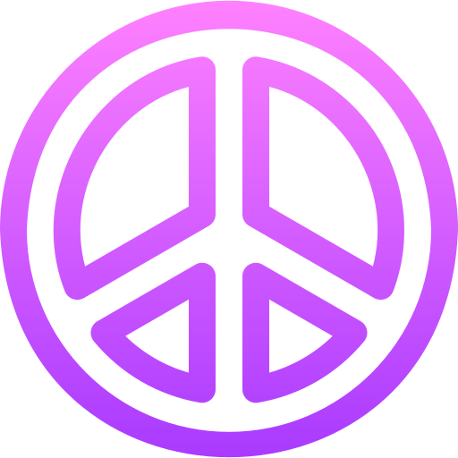 Coloriage symbole symbole de la paix paix