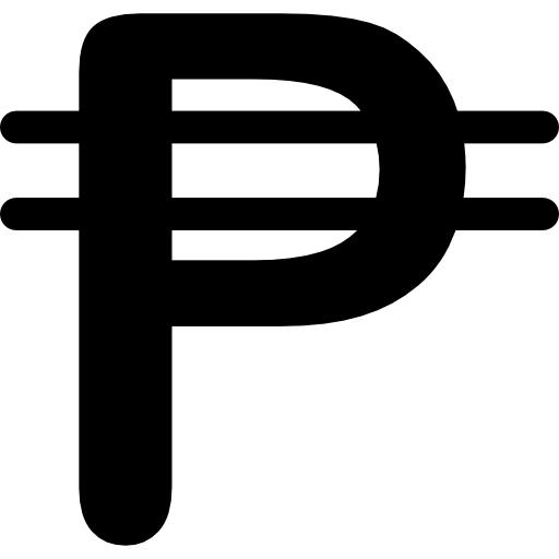 Coloriage symbole symbole de l'argent philippines