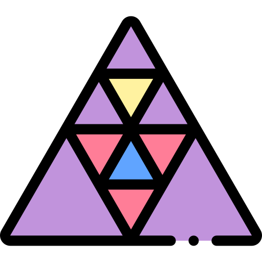 Coloriage symboles forme abstraite forme