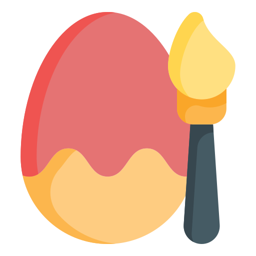 Coloriage tradition œuf de pâques jour de pâques
